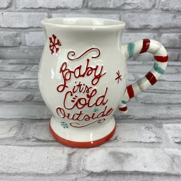 baby it's cold outside mug
